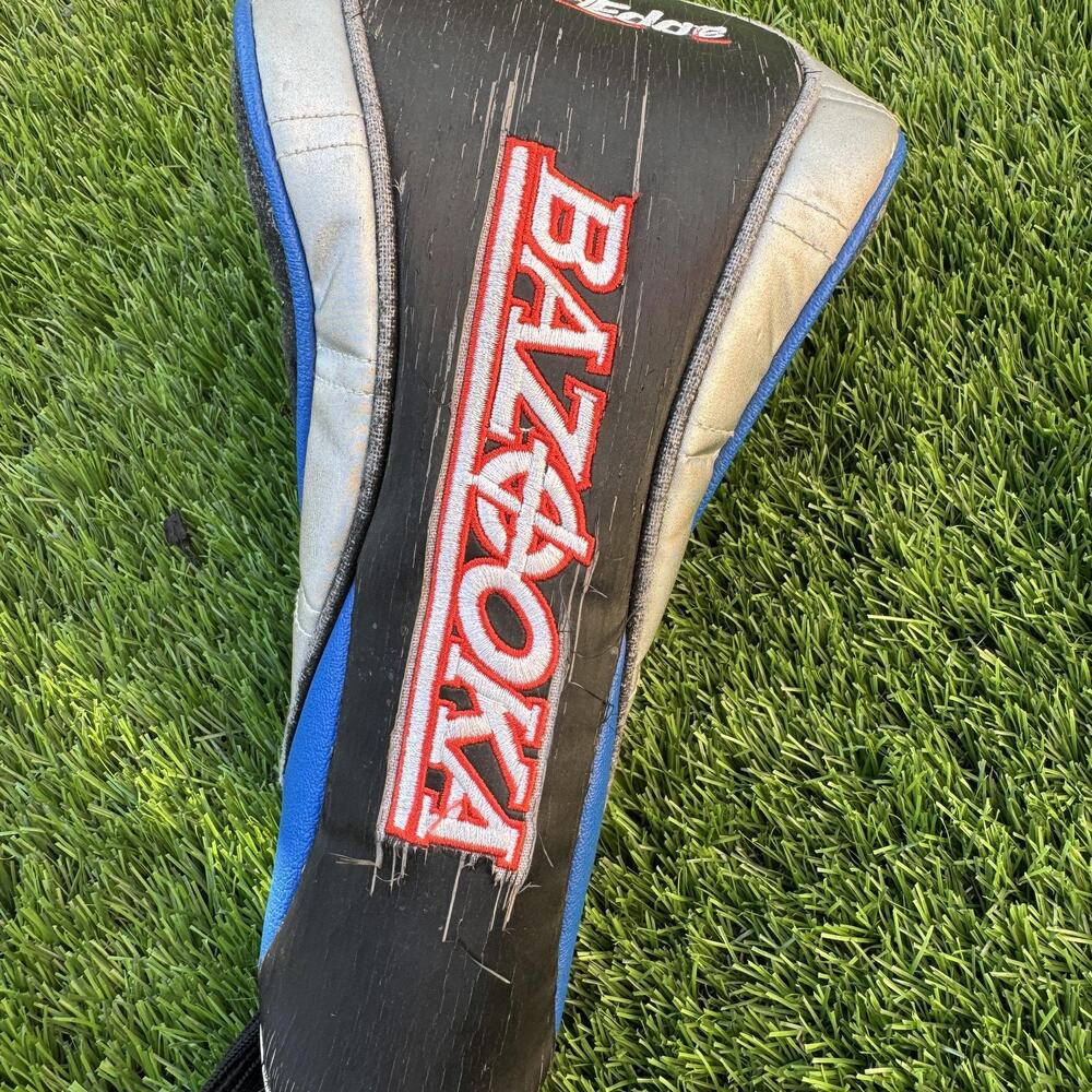 Tour Edge Bazooka HT Max Wood Headcover Black Blue Knit Padded Golf Club